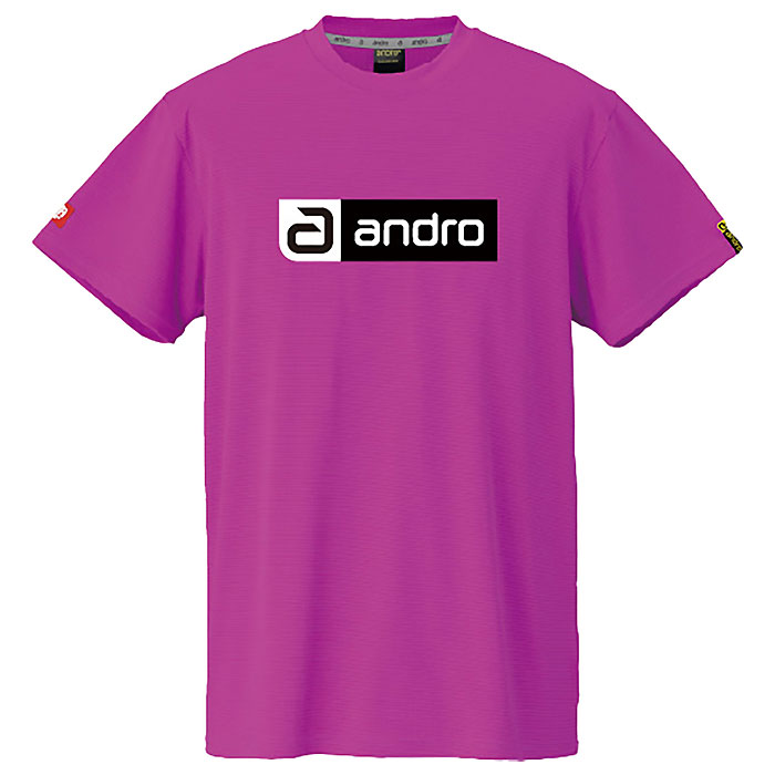 メーカー andro（アンドロ） カテゴリー 卓球 分類 ゲームシャツ 商品名 andro（アンドロ）　300023058　卓球　アンドロ ナパTシャツ デオ CB ピンク×ブラック　26SS 品番 AND-300023058 カラー・仕様・サイズ 素材：ポリエステル100%(リサイクルポリエステル30％) 男女兼用 公認:J.T.T.A.A(日本卓球協会) 機能：吸水速乾、抗菌防臭、UVカット サイズはすべてヨーロッパサイズとなっております。(日本サイズより1.5サイズ大きめ)。日本サイズより1又は2サイズ下をお選び頂くことをおすすめ致します。 生産国：中国 商品説明 さらなる快適さを追求した生地に消臭抗菌機能をプラスした高機能ユニT。 　 　 　 　 　 　 　 　 ※この商品のカラーは、 ピンク×ブラック となります。