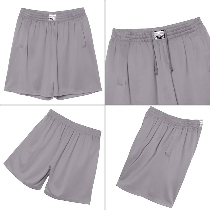 ＜全品10%OFFクーポン発行中＞ ＜ネコポス発送 送料無料＞ バイク（BIKE）　BK6814　0300　バスケットボール　プラクティスパンツ シルバー　26SS