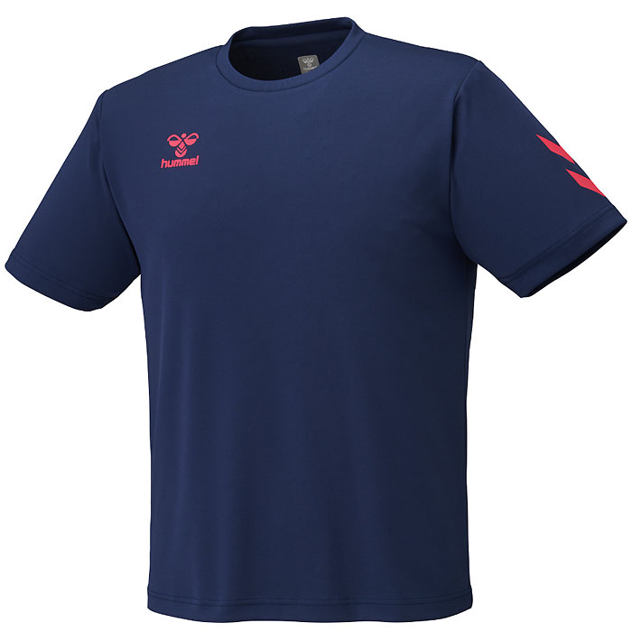 メーカー ヒュンメル（hummel） カテゴリー サッカー 分類 Tシャツ 商品名 ヒュンメル（hummel）　HAY2147 70224　サッカー　ワンポイント Tシャツ 26SS 品番 SSK-HAY2147-70224 カラー・仕様・サイズ カラー：70224（Fネイビー×Sピンク） 素材：ポリエステル100% 機能：吸汗速乾 対象：メンズ・ユニセックス 生産国：中国製 商品説明 吸汗速乾素材を使用したhummelロゴワンポイントデザインのTシャツ。 　 　 　 　 　 　 　 　 ※この商品のカラーは、 70224（Fネイビー×Sピンク） となります。