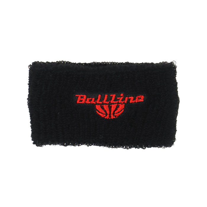 ＜全品10%OFFクーポン発行中＞ ＜ネコポス発送 送料無料＞ BALL LINE（ボールライン）　BLAC014N1003 BLKRED バスケットボール リストバンド 26SS