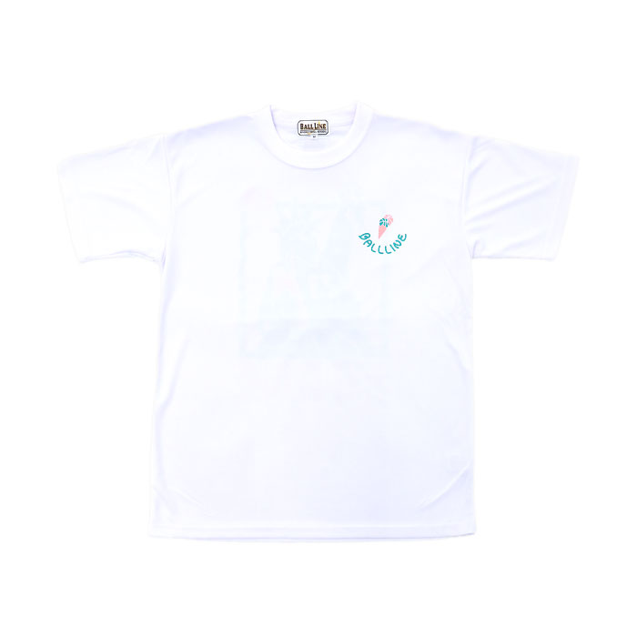 Rakuten - ＜ネコポス発送 送料無料＞ BALL LINE（ボールライン）　BT181601 WHT バスケットボール プリント Tシャツ 26SS