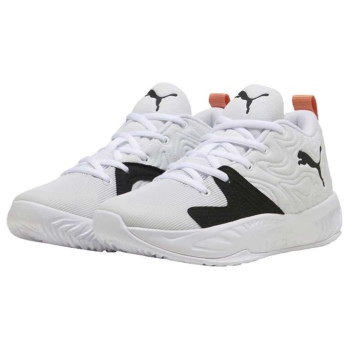 メーカー PUMA（プーマ） カテゴリー バスケットボール 分類 シューズ 商品名 PUMA（プーマ）　314061 03　バスケットボール シューズ ジュニア コート プロ 3 26Q3 品番 PJ-314061-03 カラー・仕様・サイズ カラー：03（ホワイト×ブラック×メロングロウ） 素材アッパー：合成繊維/合成皮革/合成樹脂アウトソール：ゴム底 対象：ジュニア 生産国：ベトナム製 商品説明 軽量性・反発力・通気性を兼ね備え、コート上でお子さまのパフォーマンスを最大限に引き出します。 　 　 　 　 　 　 　 　 ※この商品のカラーは、 03（ホワイト×ブラック×メロングロウ） となります。