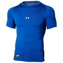 <全品10%OFFクーポン発行中> <ネコポス発送 送料無料> アンダーアーマー(UNDER ARMOUR) 1358643 400 野球 アンダーシャツ UA ヒートギアアーマー コンプレッション ショートスリーブ クルー 20FW(4)