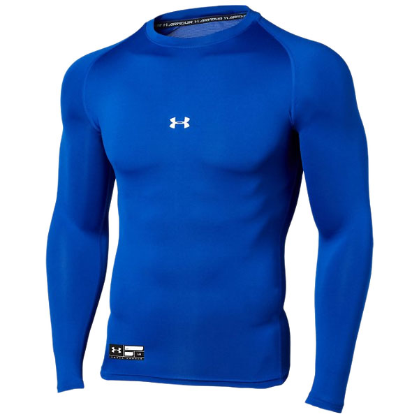 Rakuten - ＜全品10%OFFクーポン発行中＞ ＜ネコポス発送 送料無料＞ アンダーアーマー（UNDER ARMOUR）　1358646　400　野球　アンダーシャツ　UA ヒートギアアーマー コンプレッション ロングスリーブ クルー　20FW