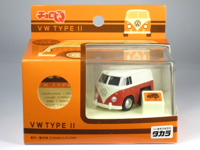 Michel Vaillant - 【絶版品】チョロQ VW TYPEII ホワイト/レッド