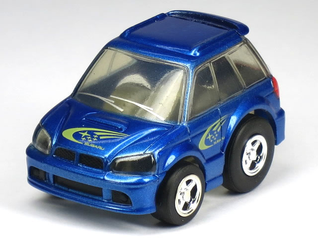 【単品】チョロQ スバル レガシィ WRC マネージメントカー (クリアケース入)