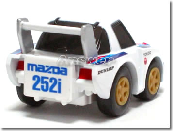 【単品】チョロQ マツダ RX-7 252i No.77 ※専用ケース・台座付