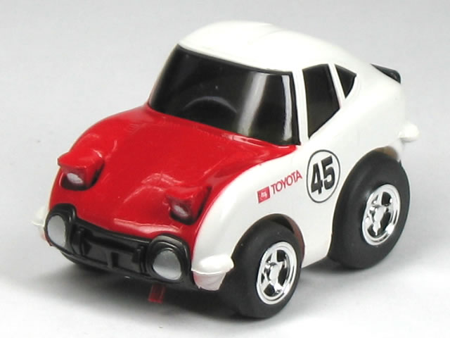 【単品】チョロQ トヨタ 2000GT アメリカレースカー No.45 (クリアケース入)
