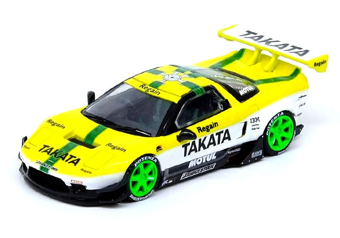 Hot Wheels - INNO Models 1/64 ホンダ NSX (NA1) ROCKET BUNNY V2 AERO TAKATA DOME Concept Livery