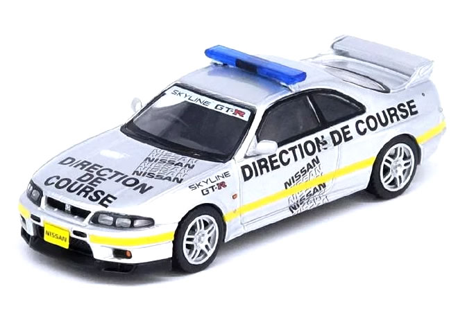 INNO Models 1/64 日産 スカイライン GT-R (R33) ルマン 24時間レース オフィシャル セーフティーカー 1997