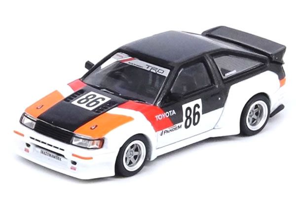 INNO Models 1/64 トヨタ カローラ レビン (AE86) Inazuma Worx Pandem/Rocket Bunny