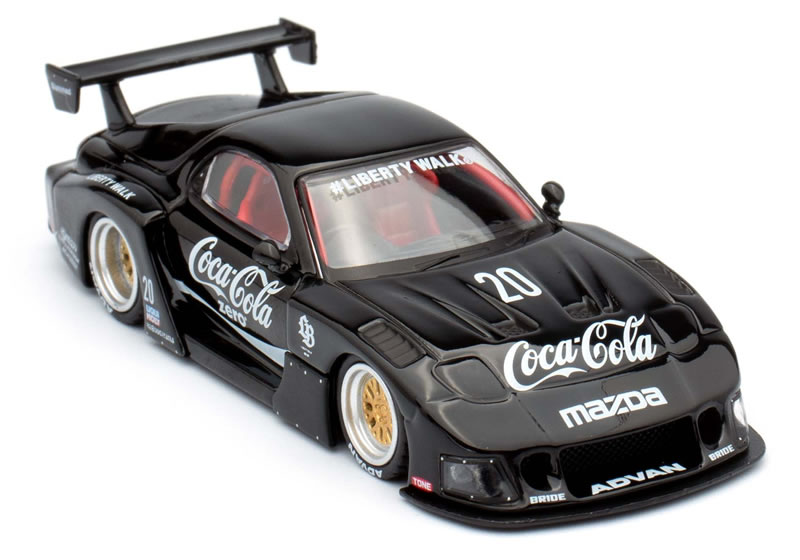 INNO Models 1/64 ޥĥ RX-7 (FD3S) LB-WORKS ѡ륨å  zero ֥å