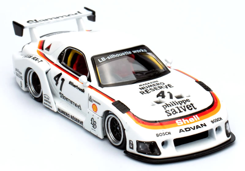 INNO Models 1/64 ޥĥ RX-7 (FD3S) LB-WORKS ѡ륨å No.41 ۥ磻