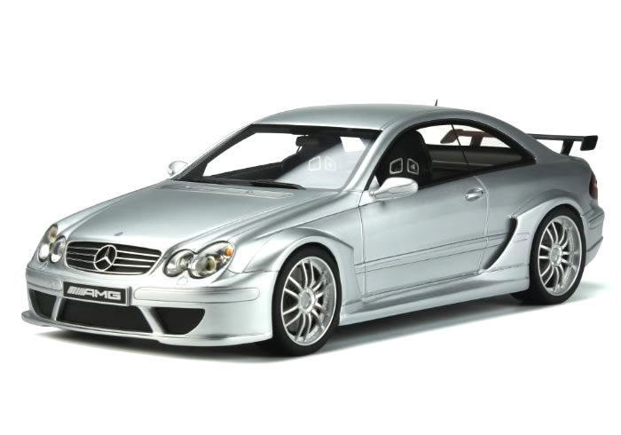 OttO mobile 1/18 メルセデスベンツ C209 クーペ CLK DTM 2004 シルバー