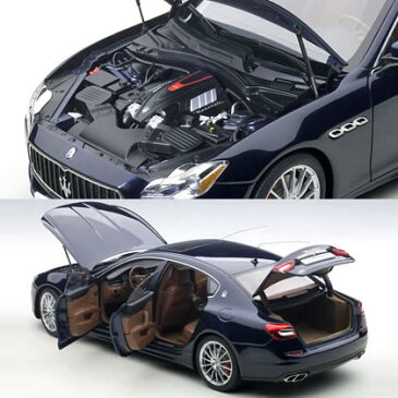 オートアート 1/18 マセラティ クアトロポルテ GT S ダークブルー