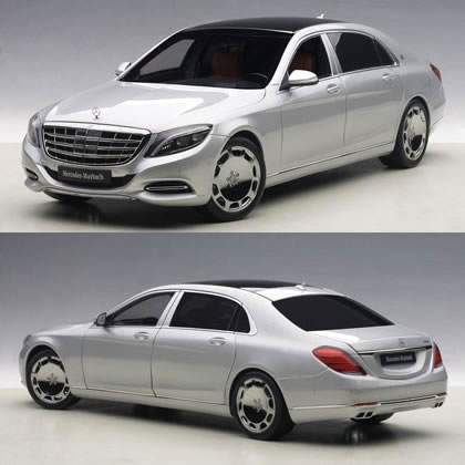 オートアート 1/18 メルセデス・マイバッハ S 600 シルバー