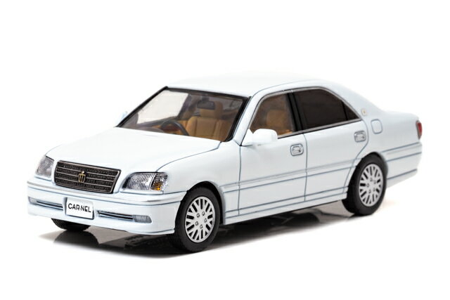 CARNEL 1/43 トヨタ クラウン ロイヤルサルーン G (JZS175) 2001 後期型 ホワイトパールクリスタルシャイン