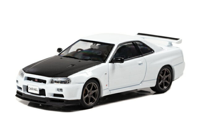 Other - CAR-NEL 1/43 日産 スカイライン GT-R Vspec II N1 (BNR34) 2000 ホワイト