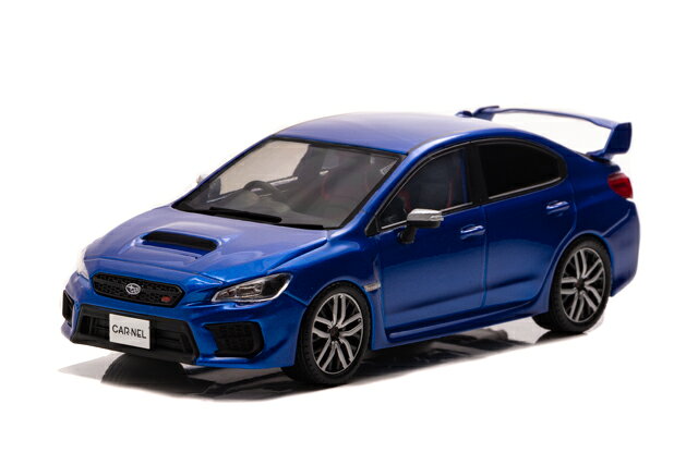 【絶版品】CAR-NEL 1/43 スバル WRX STI Type S (VAB) 2019 WRブルーパール