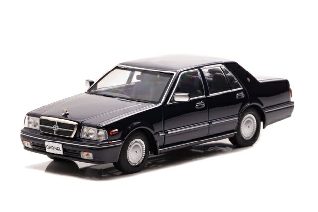 樂天商城 - CAR-NEL 1/43 日産 グロリア クラシック SV (PY31) 1998 ダークブルーパール