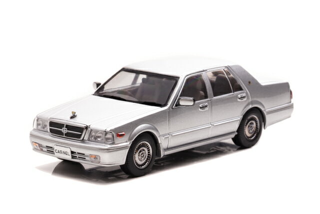 CAR-NEL 1/43 日産 グロリア ブロアム VIP (PAY31) 1998 プラチナシルバーメタリック