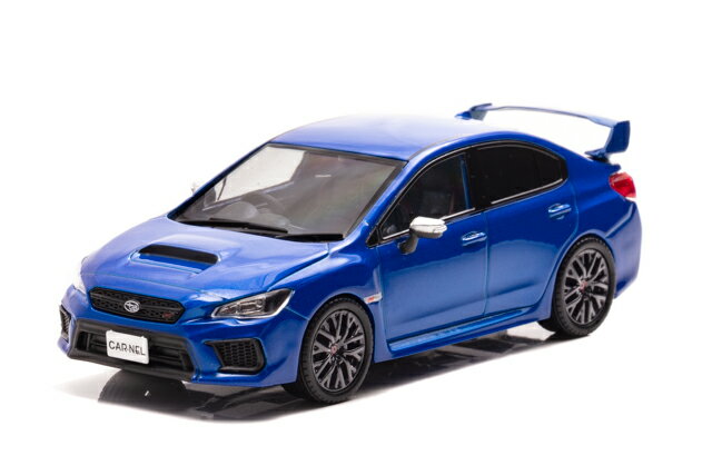 【絶版品】CAR-NEL 1/43 スバル WRX STI Type S (VAB) 2018 WRブルーパール