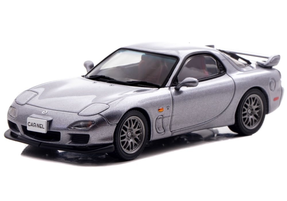 CAR-NEL 1/43 マツダ RX-7 Spirit R Type A (FD3S) 2002 チタニウムグレーメタリック