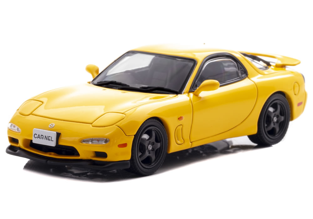 乐天商城 - CAR-NEL 1/43 マツダ RX-7 Type RS-R (FD3S) 1997 サンバーストイエロー