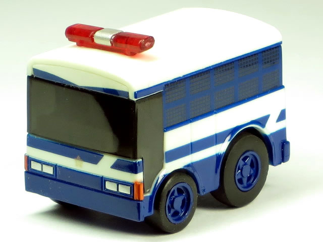 【単品】チョロQ 機動隊 大型輸送車 (クリアケース入)