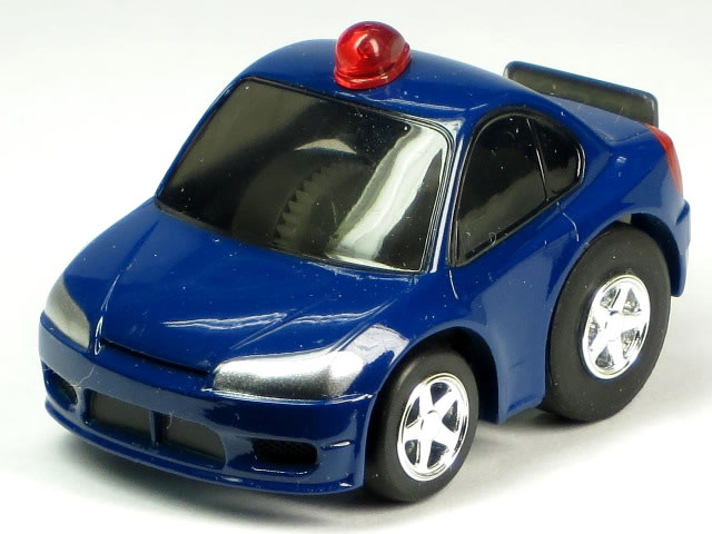 Q Shop Pack - 【単品】チョロQ 日産 シルビア S15 覆面パトロールカー (クリアケース入)