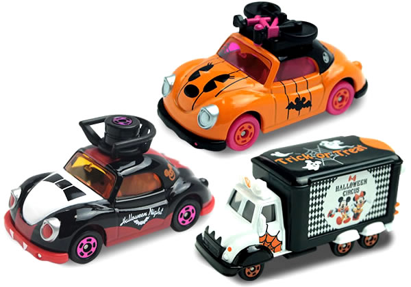 ディズニーモータース ハロウィンエディション 2014 3台セット 販売店特別仕様車 (ポピンズ パンプキン ミニーマウス/ポピンズ バンパイア ミッキーマウス/ジョリーフロート トリックオアトリート)