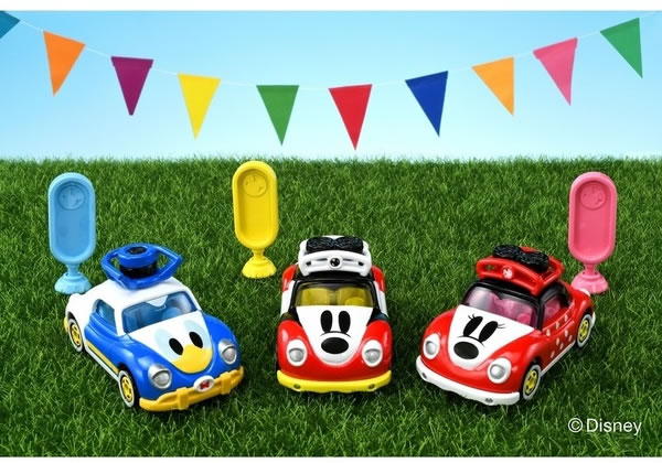 樂天商城 - ディズニーモータース ポピンズコレクション 2021 ポピンズ 4台セット (ミッキーマウス/ミニーマウス/ドナルドダック/シークレット)