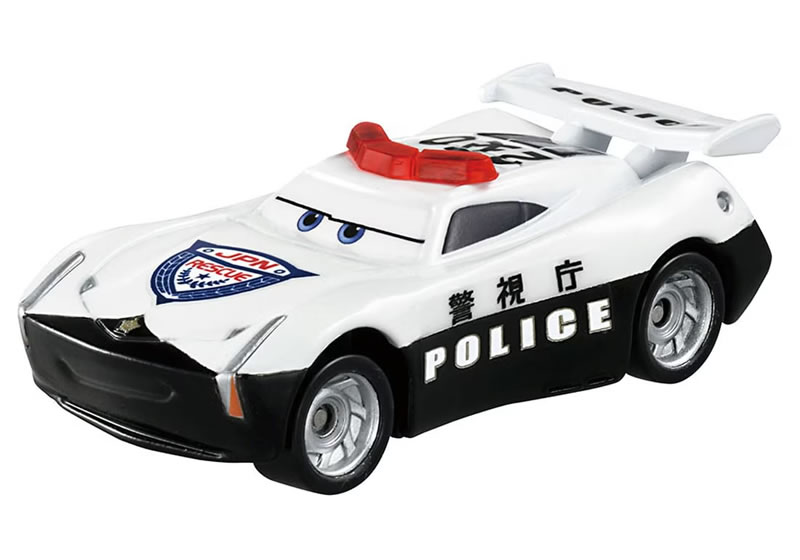 乐天商城 - トミカ カーズ C-20 ジャクソン・ストーム (警視庁 パトカータイプ)