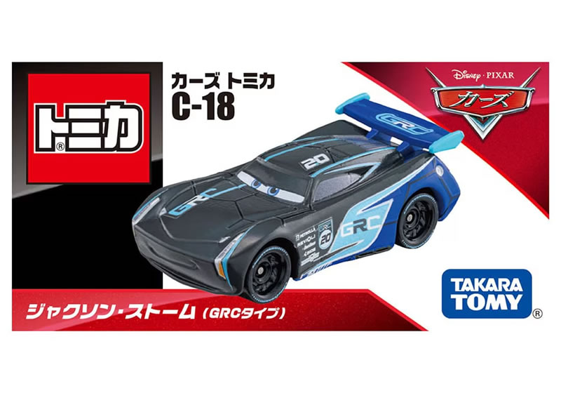 カーホビーショップ アンサーのトミカ カーズ C-18 ジャクソン・ストーム (GRCタイプ)｜アングル3