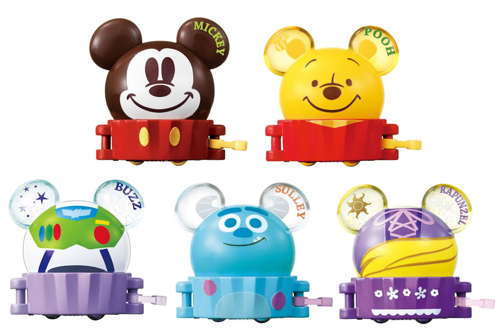 ドリームトミカ SP ディズニートミカパレード スイーツフロート 5台セット