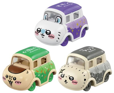ドリームトミカ SP ちいかわ モモンガ・くりまんじゅう・ラッコ 3台セット - Image 1
