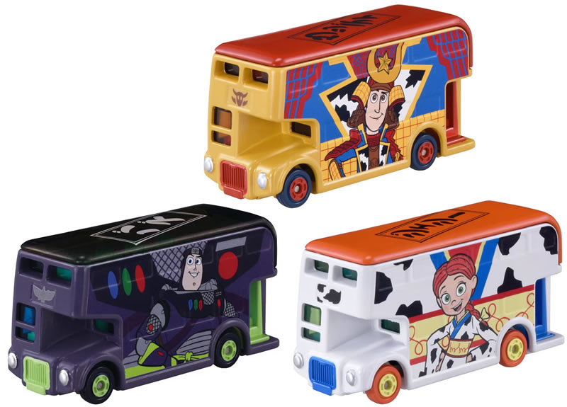 ドリームトミカ SP トイ・ストーリー 30周年 3台セット (ウッディ KABUTO /バズ・ライトイヤー NINJA /ジェシー KIMONO)