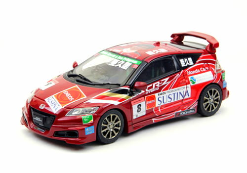 エブロ 1/43 ホンダ CR-Z 無限 レジェンドカップ 2011 セットC (No.2 土屋・No.8 亜久里)