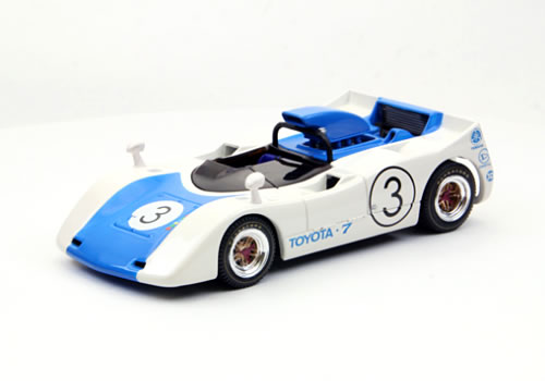 エブロ 1/43 トヨタ 7 No.3 日本GP 1969 ブルー