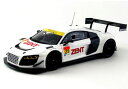 エブロ 1/43 スーパーGT 2013 ZENT Audi R8 LMS ultra 岡山テスト No.21