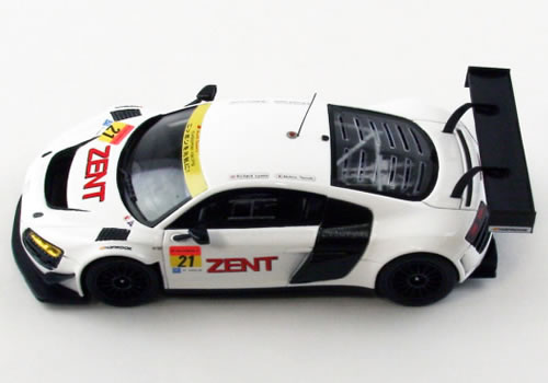 エブロ 1/43 スーパーGT 2013 ZENT Audi R8 LMS ultra 岡山テスト No.21 2