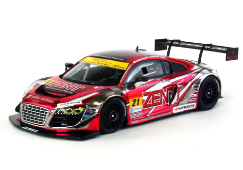 樂天商城 - エブロ 1/43 スーパーGT 2013 ZENT Audi R8 LMS ultra No.21