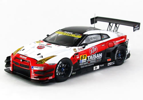 乐天商城 - エブロ 1/43 スーパーGT 2014 STP TAISAN GAIA POWER GT-R No.67