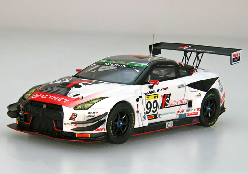 エブロ 1/43 Y's distraction GTNET GT-R スーパー耐久 2018 No.99
