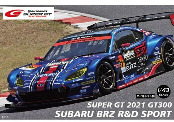 エブロ 1/43 スーパーGT 2021 SUBARU BRZ R&D SPORT No.61のサムネイル