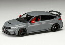 Hobby JAPAN 1/43 ホンダ シビック TYPE R (FL5) 純正オプション装着車 ソニックグレーパール