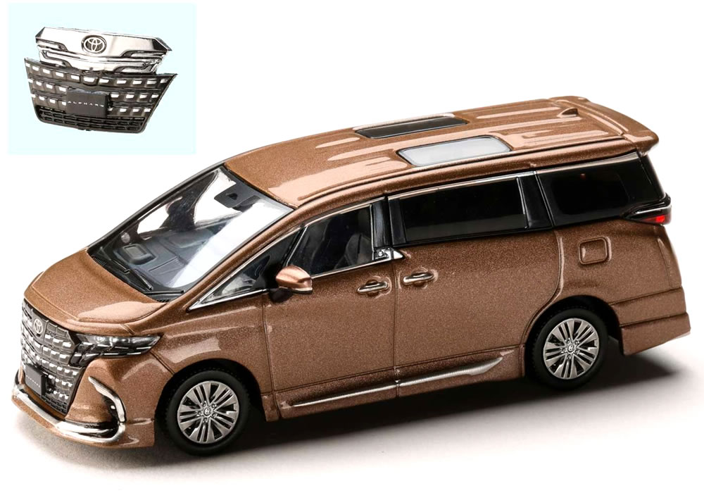 CORONA - Hobby JAPAN 1/64 トヨタ アルファード Z (H40W) モデリスタエアロ プレシャスレオブロンド