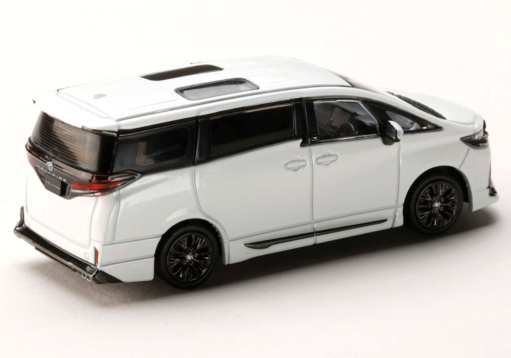 Hobby JAPAN 1/64 トヨタ ヴェルファイア Z プレミア ハイブリッド (H40W) モデリスタエアロ プラチナホワイトパールマイカ 3