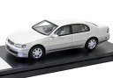 【絶版品】ハイストーリー 1/43 トヨタ アリスト 3.0V (JZS147) 1994 後期型 ウォームグレーパールマイカトーニングG