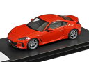ハイストーリー 1/43 SUBARU BRZ S 2021 イグニッションレッド